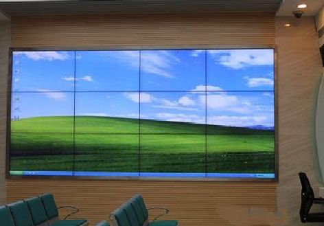 通许液晶拼接屏的另类用法。