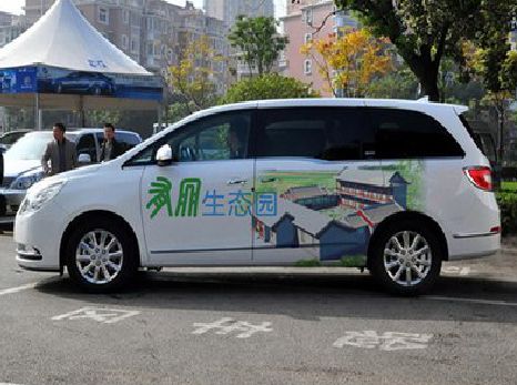 通许户外车贴喷绘如何保持效果?